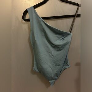 Free People one shoulder bodysuit